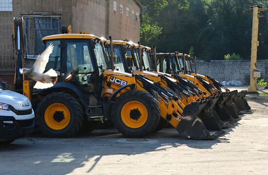 DPR Russia Ukraine Military Operation Restored Vehicles