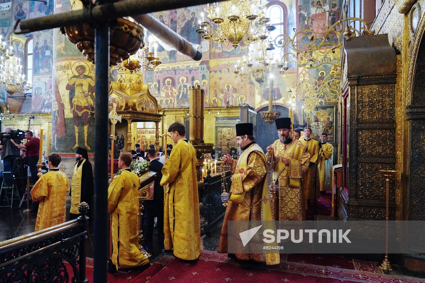 Russia Religion Patriarch Rus Baptism Day