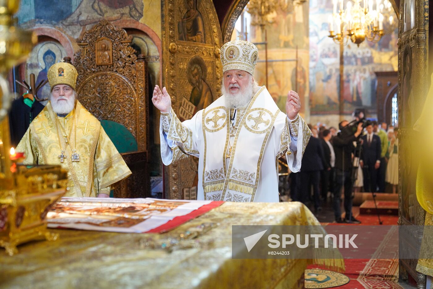 Russia Religion Patriarch Rus Baptism Day