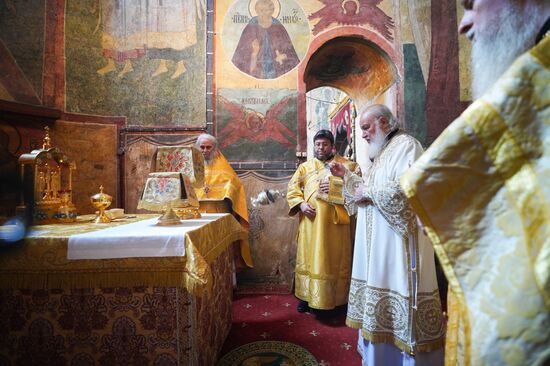 Russia Religion Patriarch Rus Baptism Day