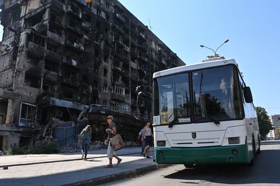 DPR Russia Ukraine Military Operation Transport