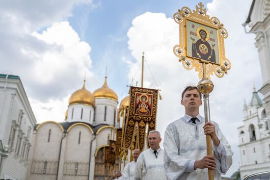 Russia Religion Patriarch Rus Baptism Day