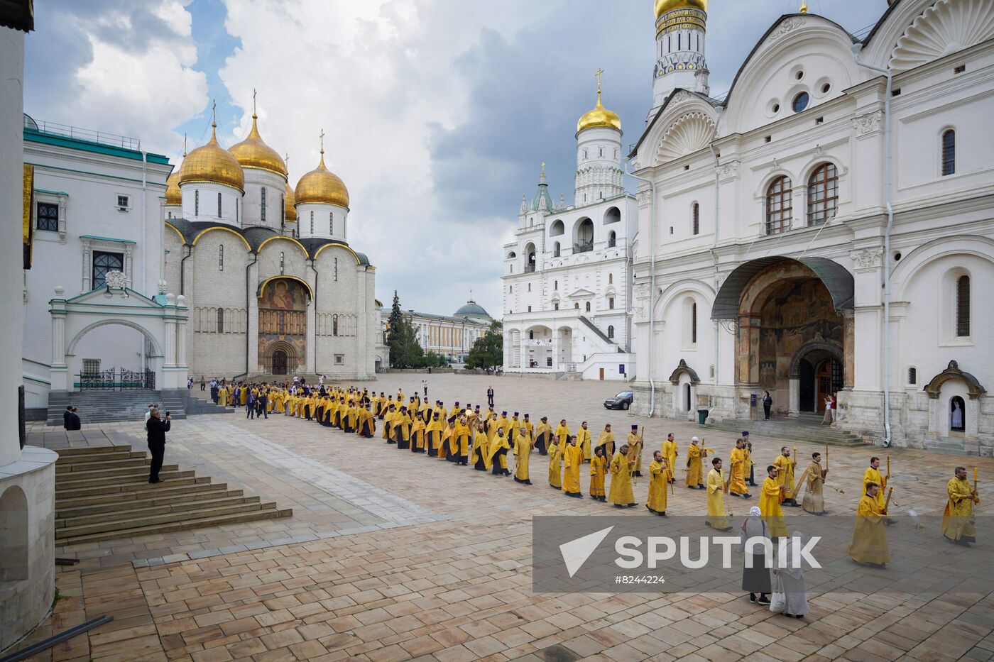 Russia Religion Patriarch Rus Baptism Day