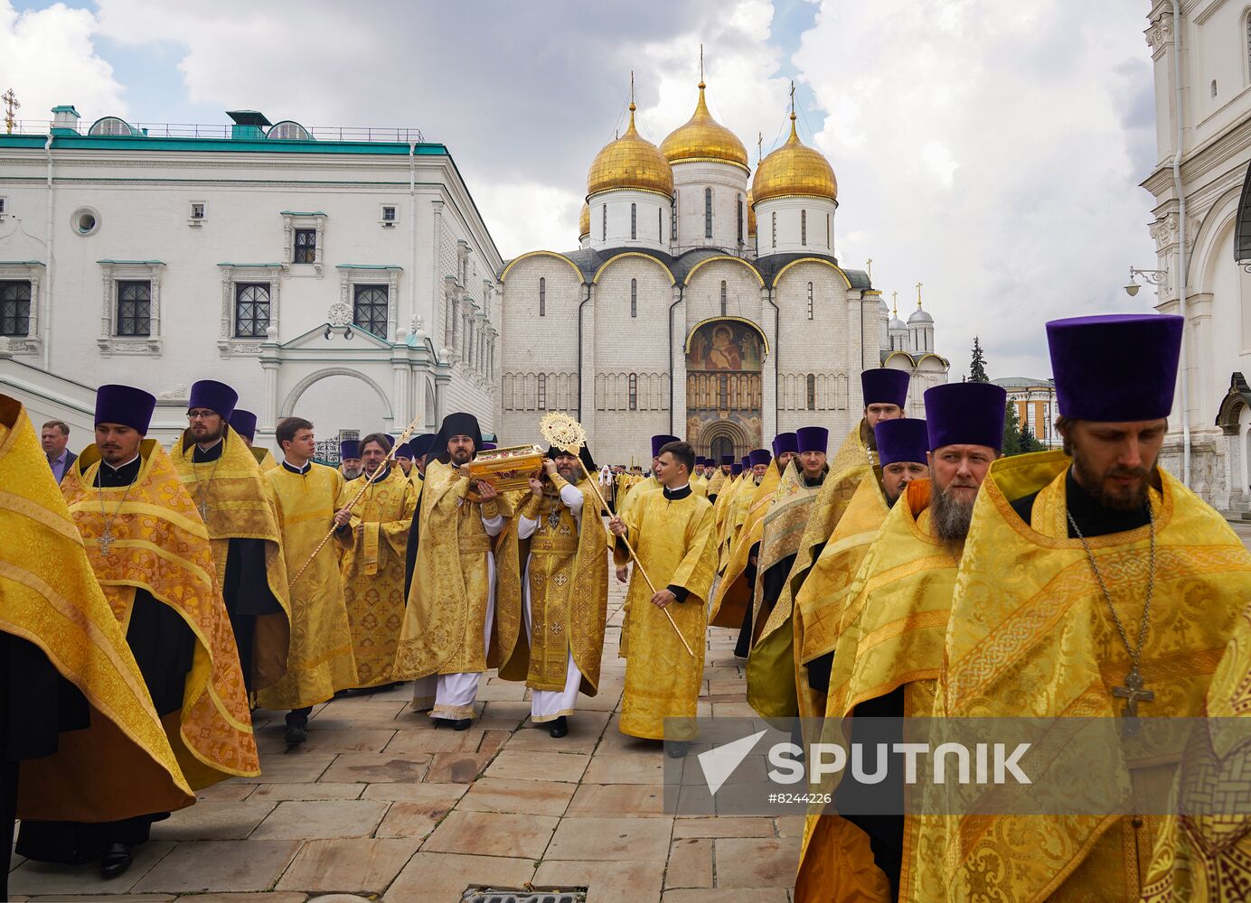 Russia Religion Patriarch Rus Baptism Day