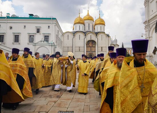 Russia Religion Patriarch Rus Baptism Day