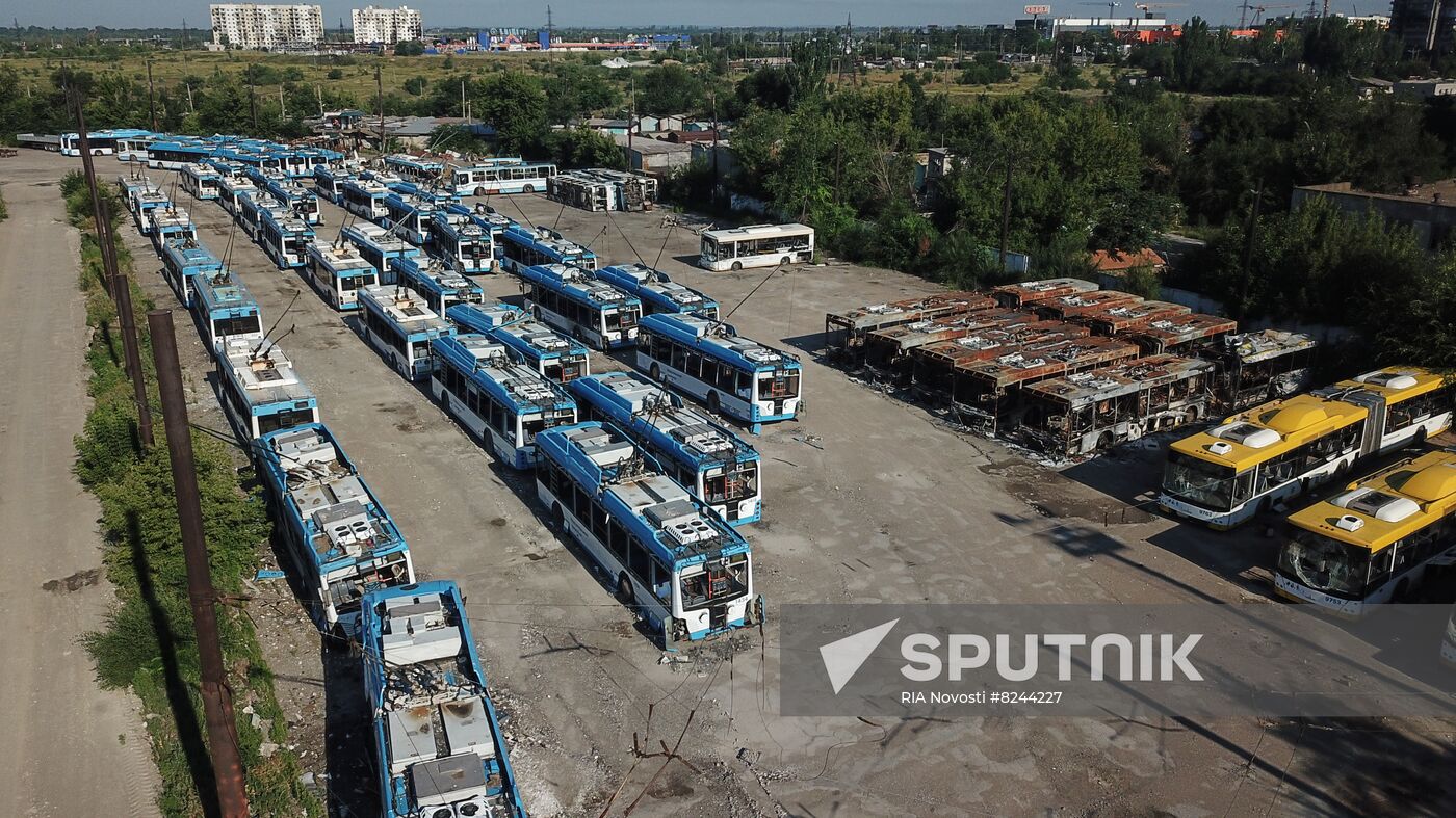 DPR Russia Ukraine Military Operation Transport