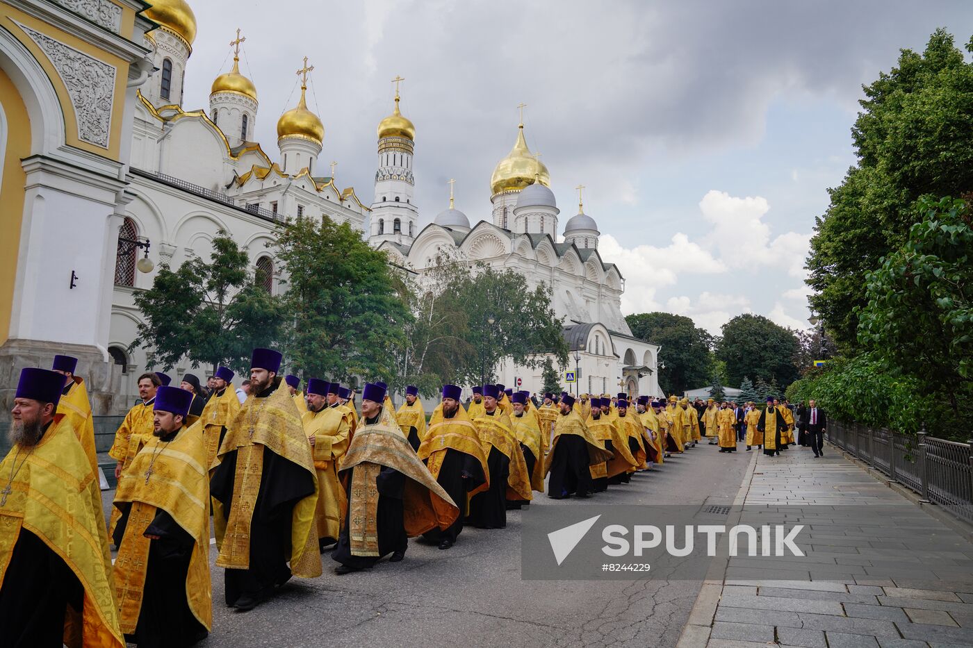 Russia Religion Patriarch Rus Baptism Day