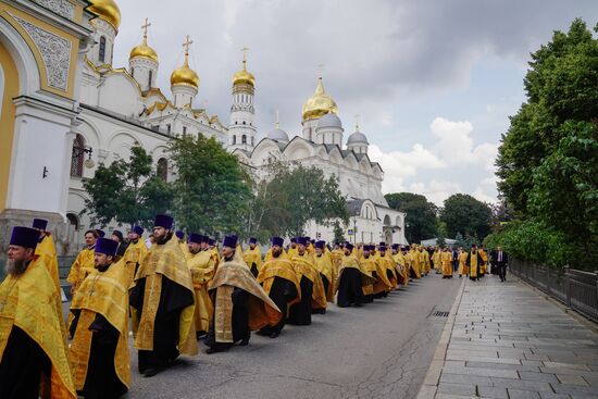 Russia Religion Patriarch Rus Baptism Day