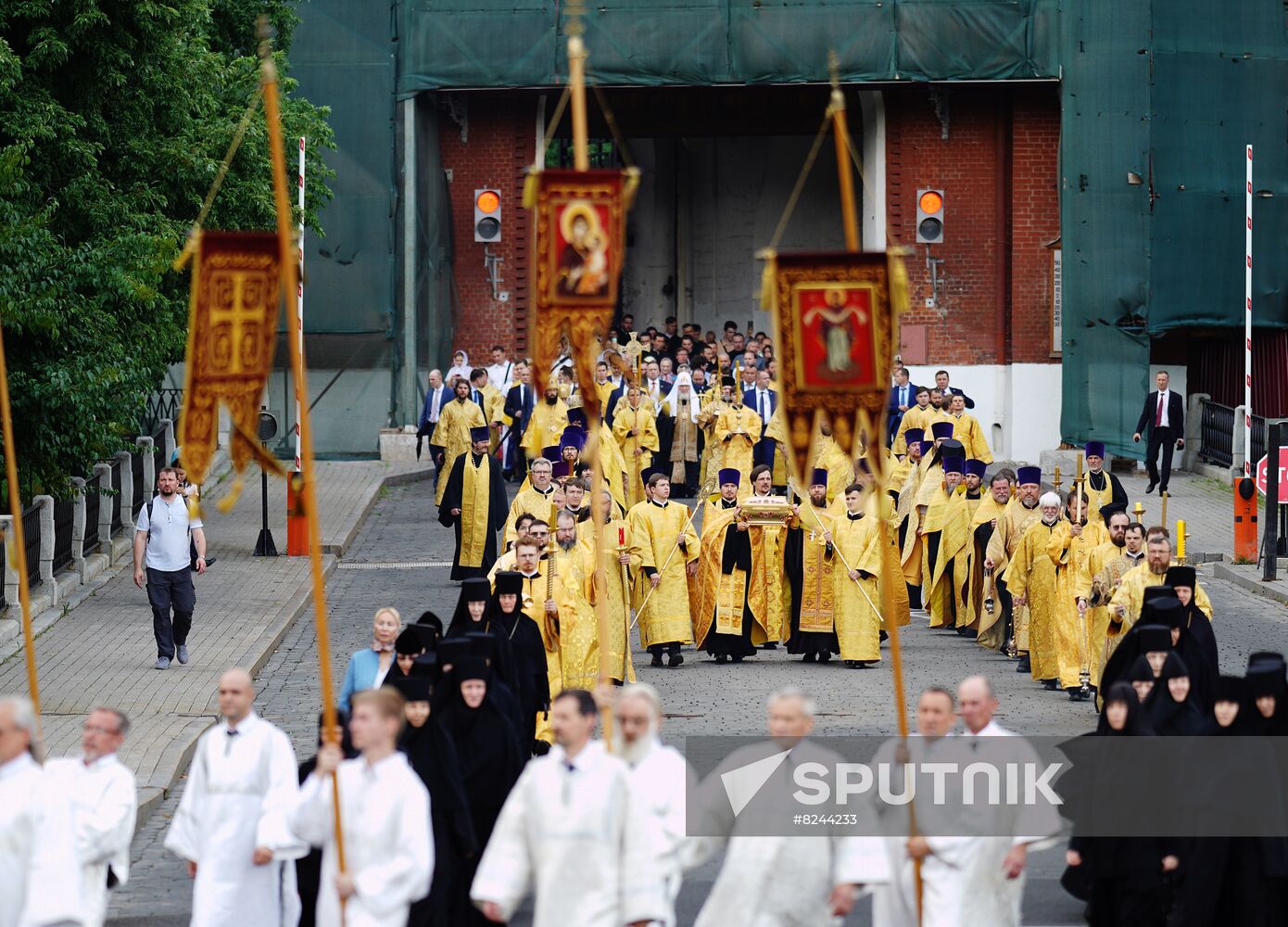 Russia Religion Patriarch Rus Baptism Day