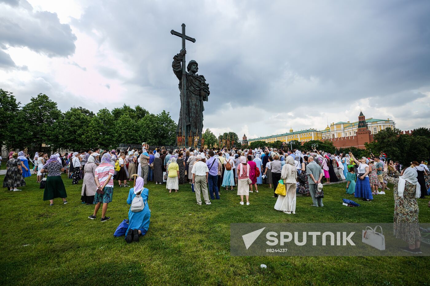 Russia Religion Patriarch Rus Baptism Day