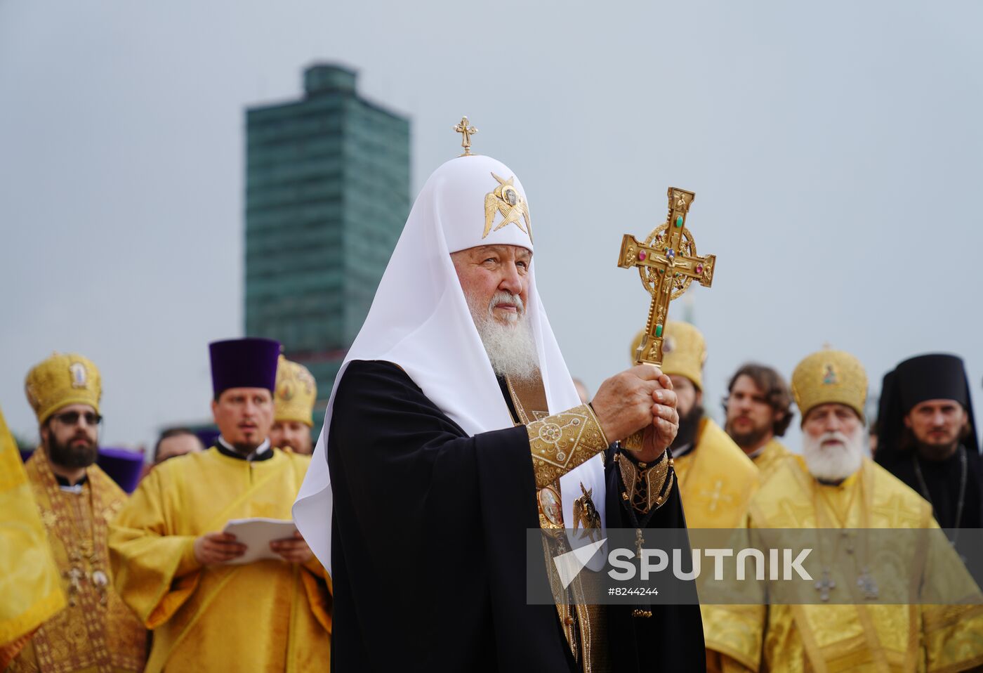 Russia Religion Patriarch Rus Baptism Day