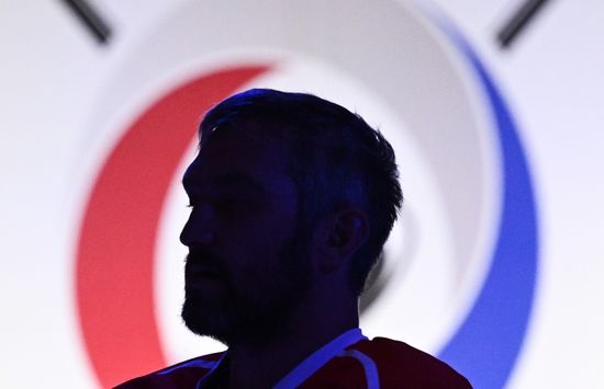 Russia Ice Hockey Paralympians Support Match