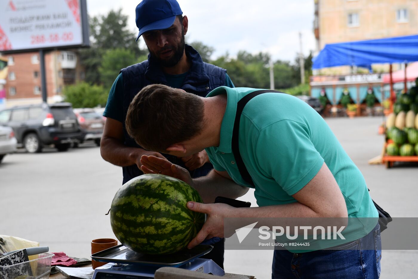 Russia Agriculture Watermelons Season