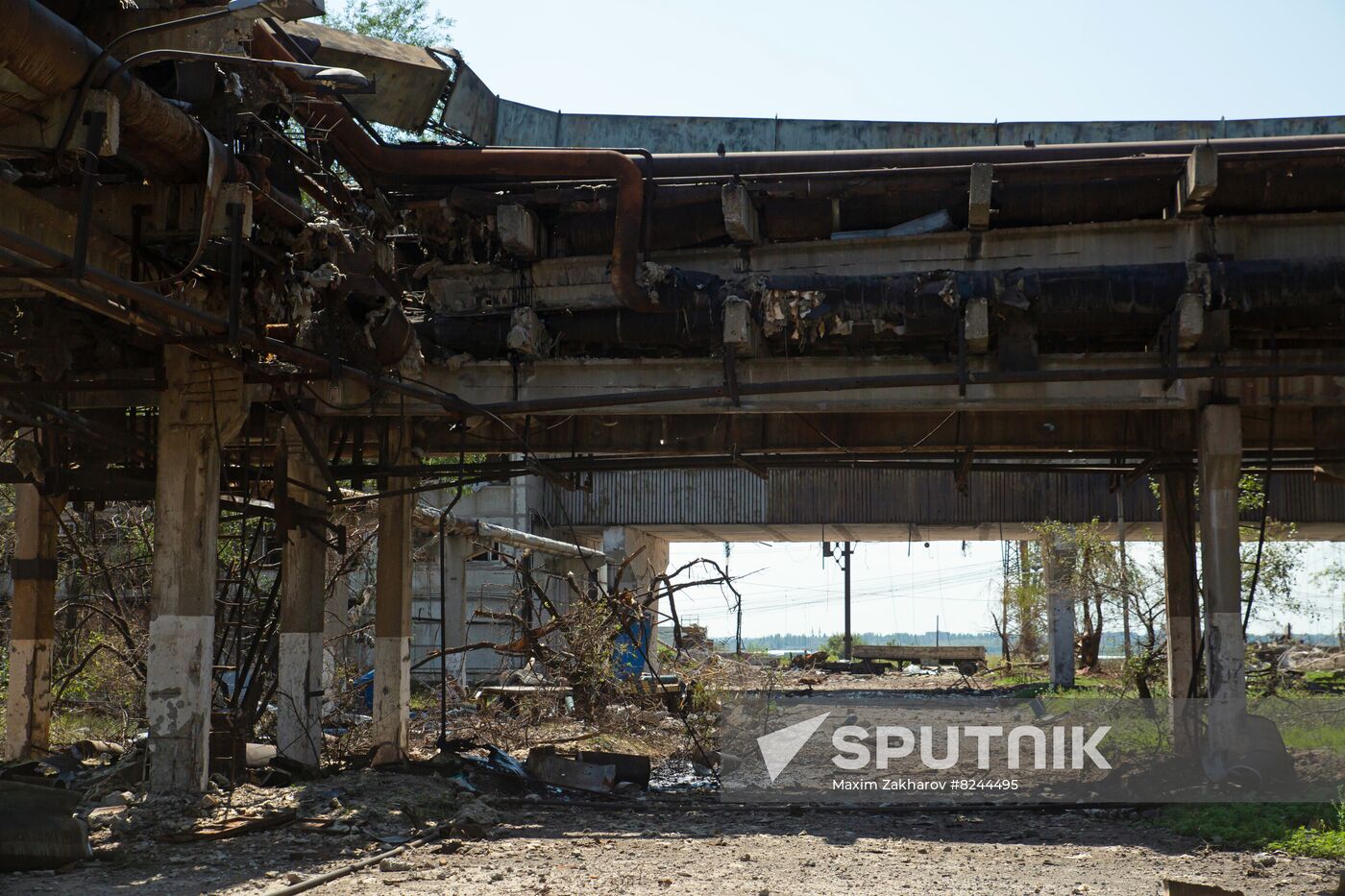 DPR Russia Ukraine Military Operation Uglegorsk TPP
