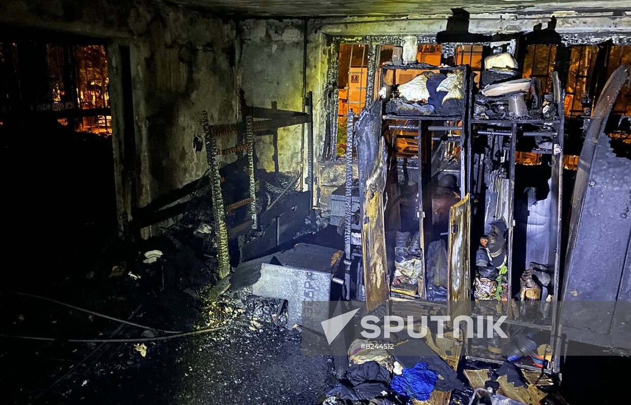Russia Hostel Fire