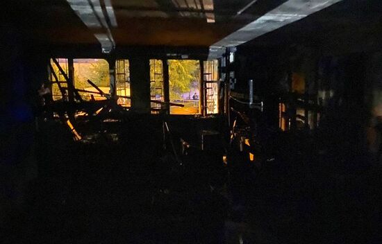 Russia Hostel Fire