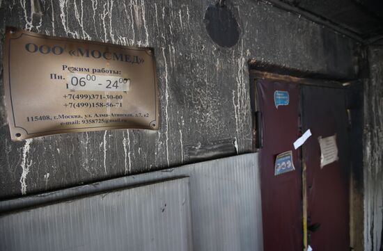 Russia Hostel Fire