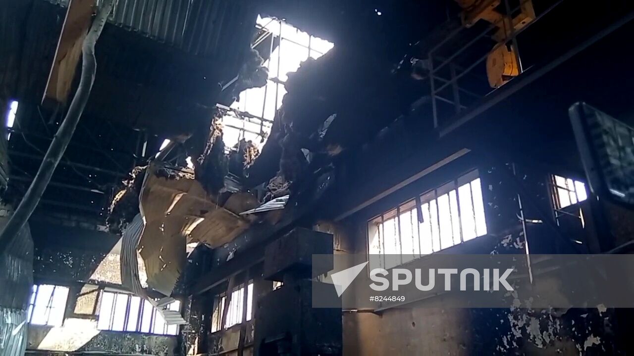 DPR Russia Ukraine Military Operation Prison Shelling