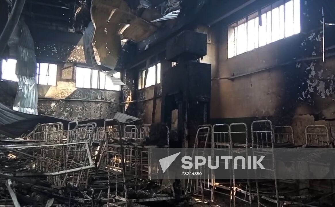 DPR Russia Ukraine Military Operation Prison Shelling