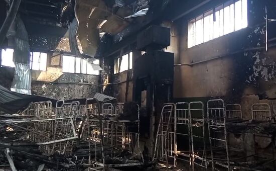 DPR Russia Ukraine Military Operation Prison Shelling