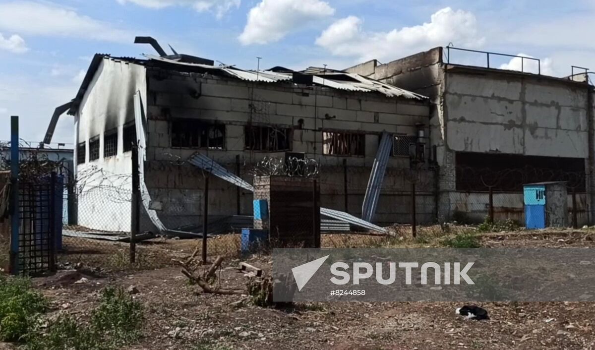 DPR Russia Ukraine Military Operation Prison Shelling