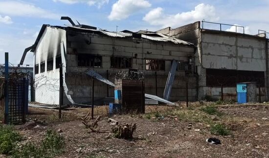 DPR Russia Ukraine Military Operation Prison Shelling