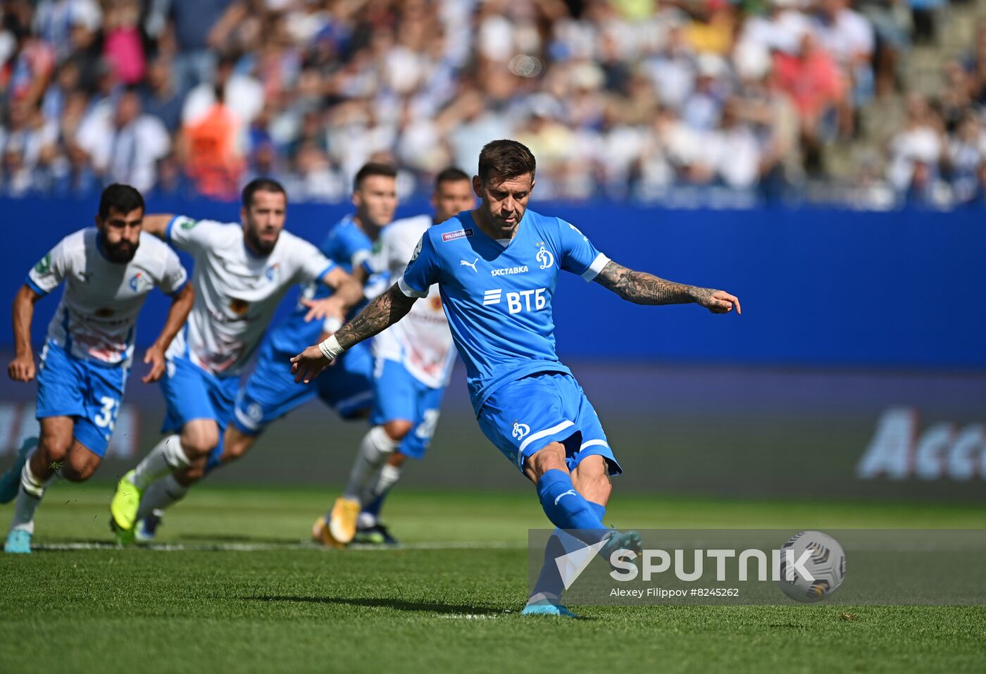 Russia Soccer Premier-League Fakel - Dynamo