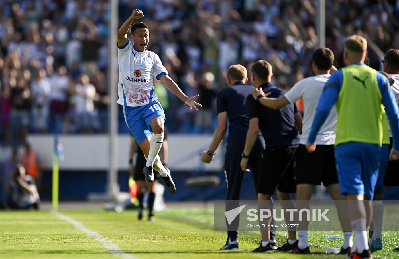 Russia Soccer Premier-League Fakel - Dynamo