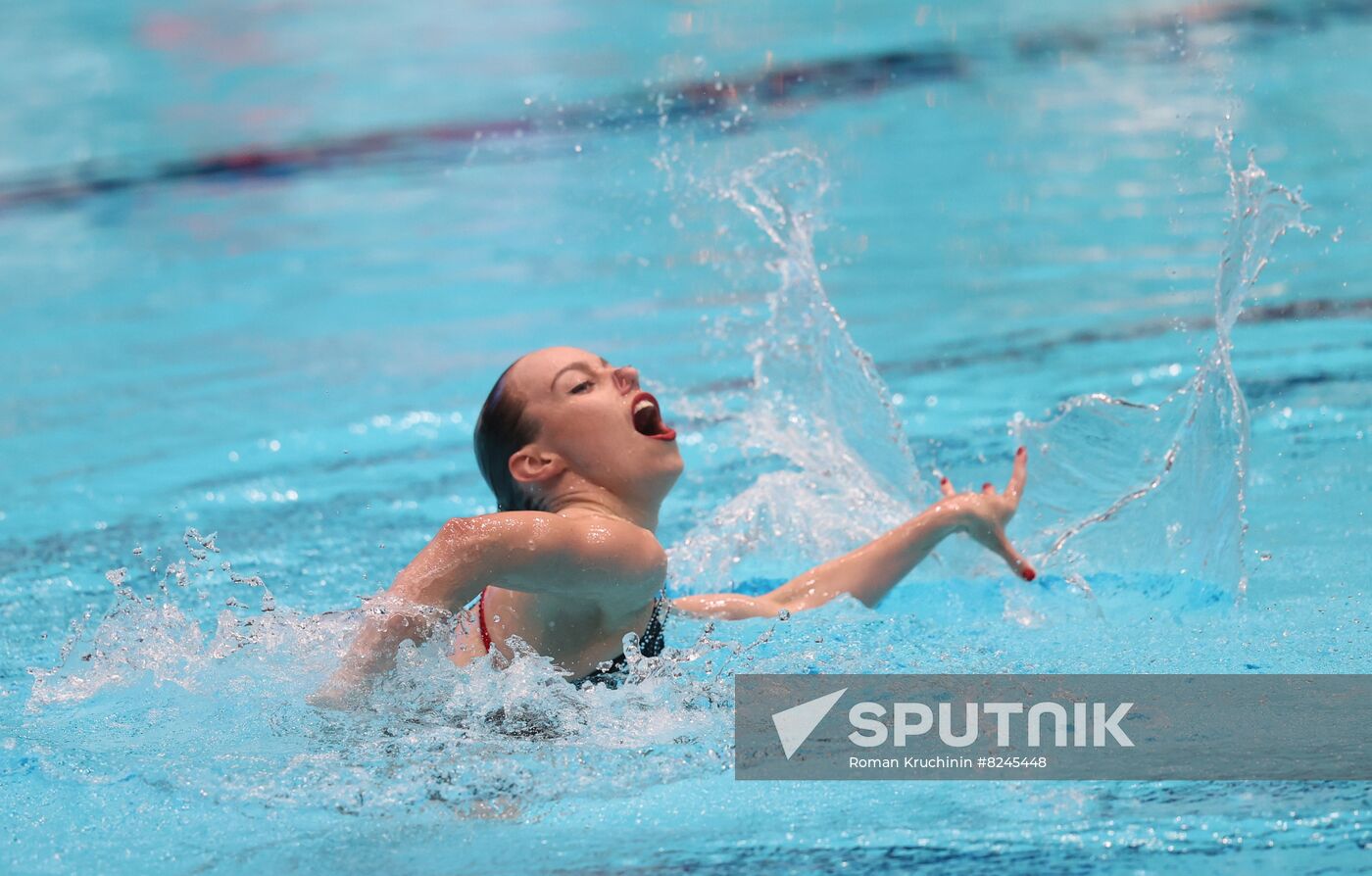 Russia Solidarity Games Artistic Swimming Women Solo