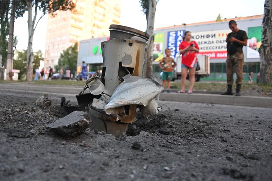 DPR Russia Ukraine Military Operation Shelling