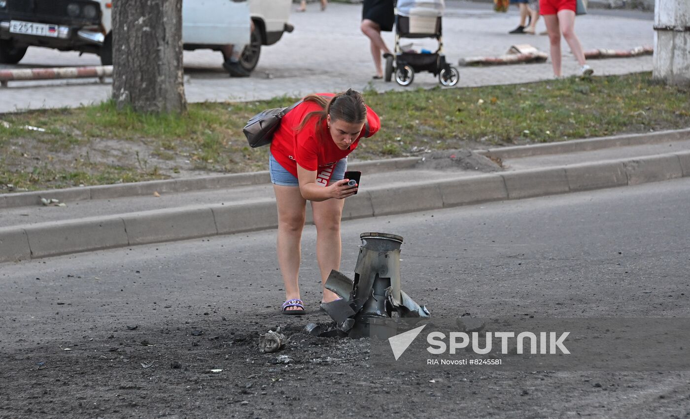 DPR Russia Ukraine Military Operation Shelling