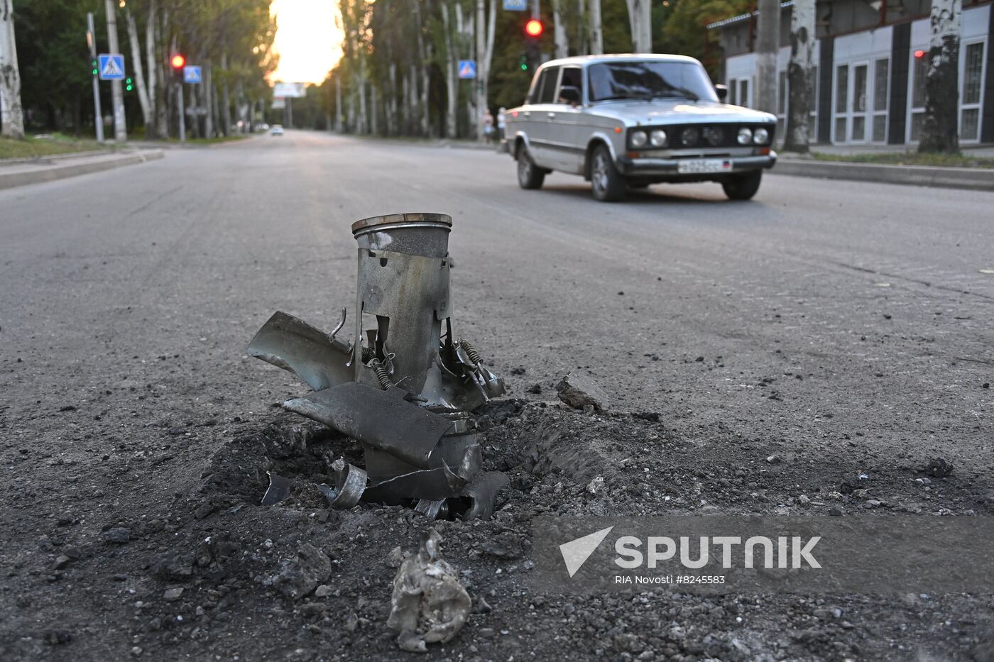 DPR Russia Ukraine Military Operation Shelling