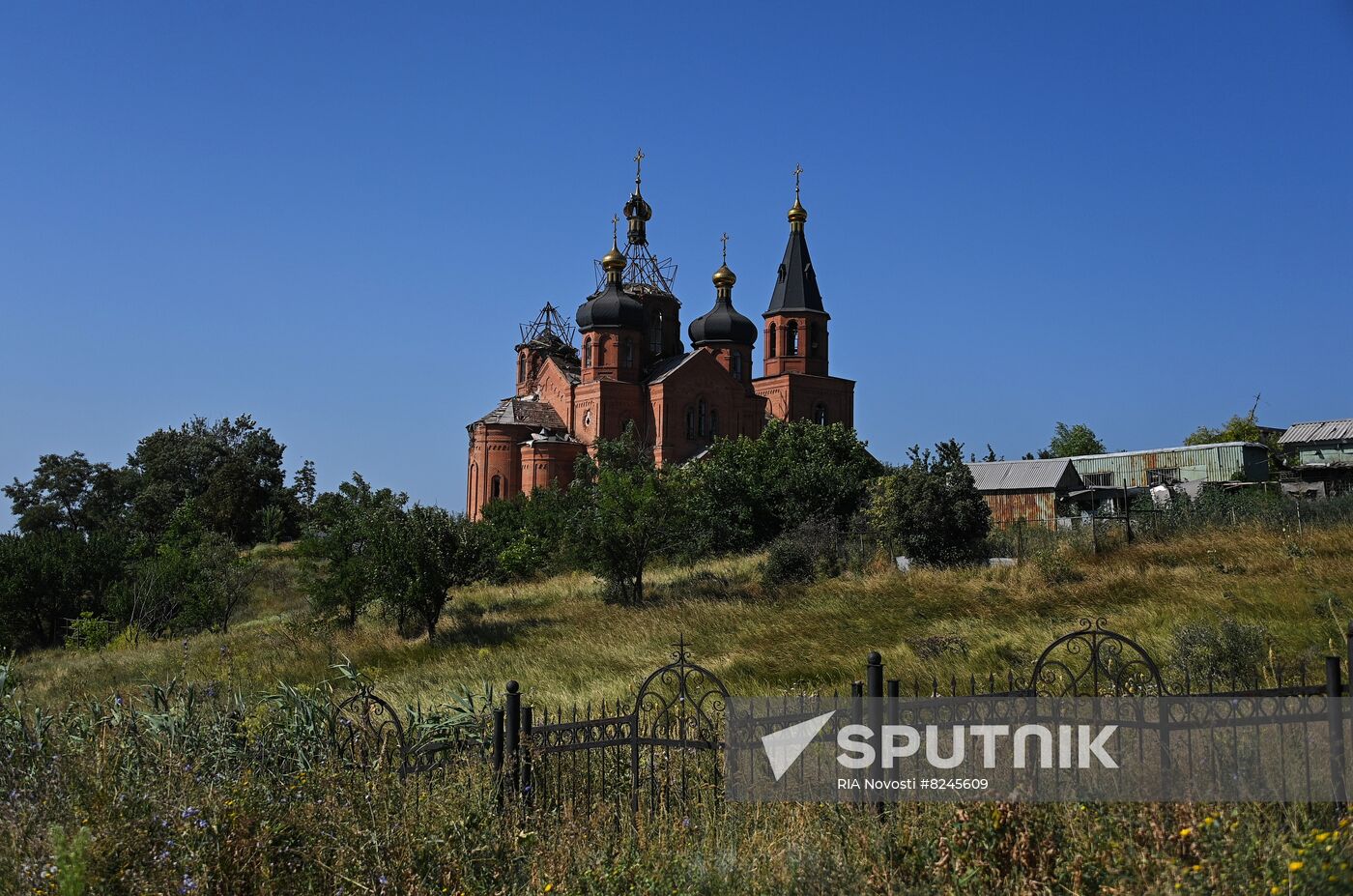 DPR Russia Ukraine Military Operation Church