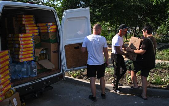 DPR Russia Ukraine Military Operation Humanitarian Aid