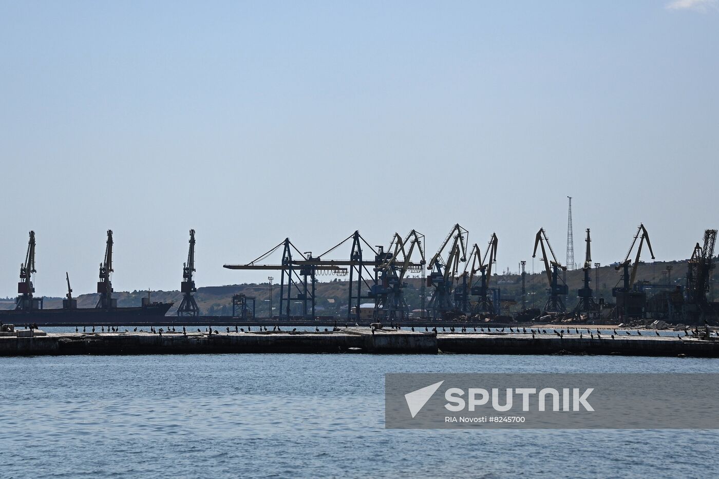 DPR Russia Ukraine Military Operation Mariupol Port