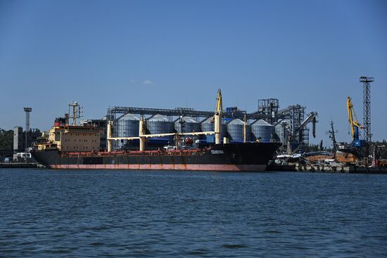 DPR Russia Ukraine Military Operation Mariupol Port