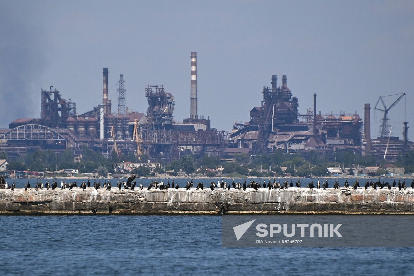 DPR Russia Ukraine Military Operation Mariupol Port