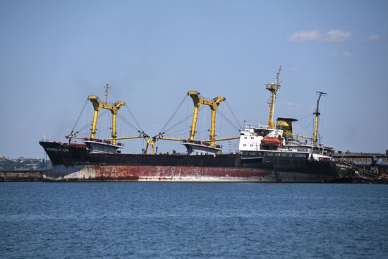 DPR Russia Ukraine Military Operation Mariupol Port