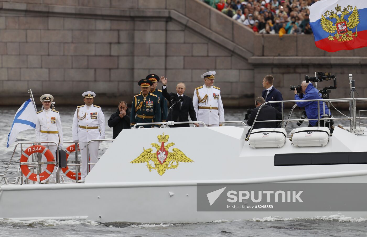 Russia Putin Navy Day