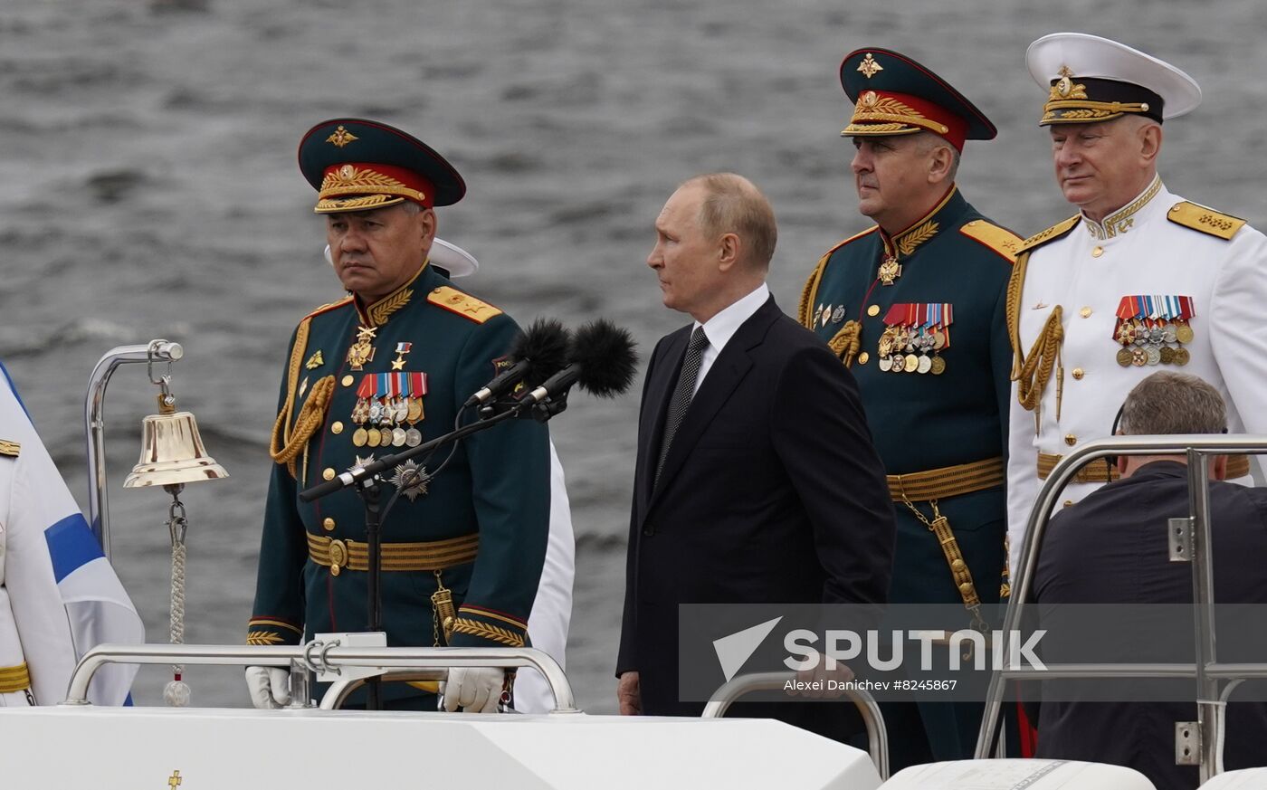 Russia Putin Navy Day