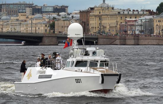 Russia Putin Navy Day