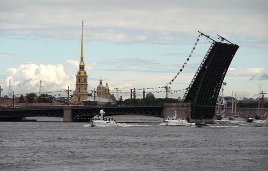 Russia Putin Navy Day