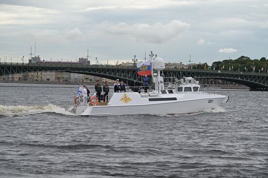 Russia Putin Navy Day