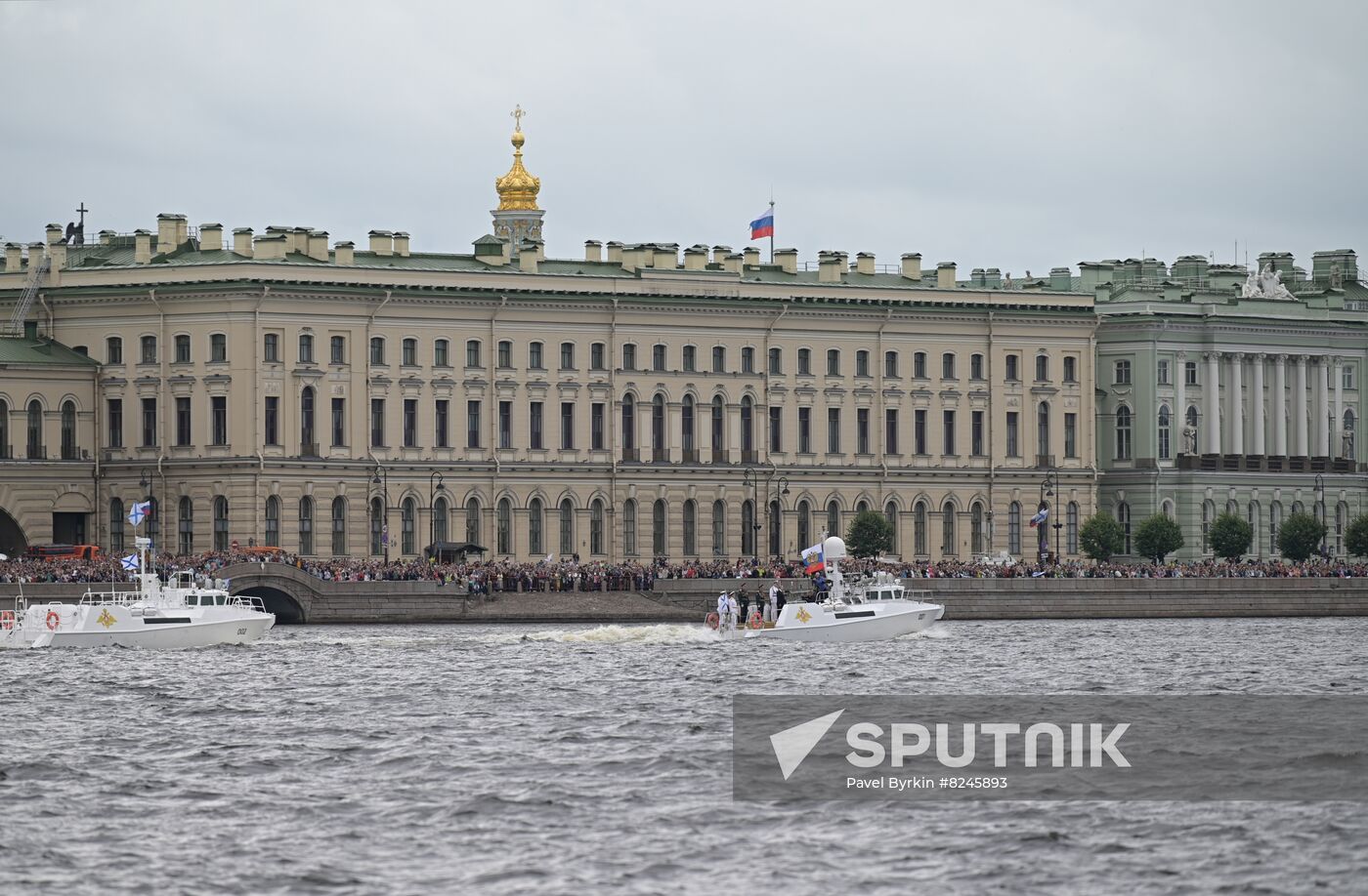 Russia Putin Navy Day