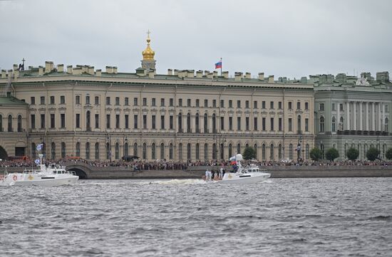 Russia Putin Navy Day