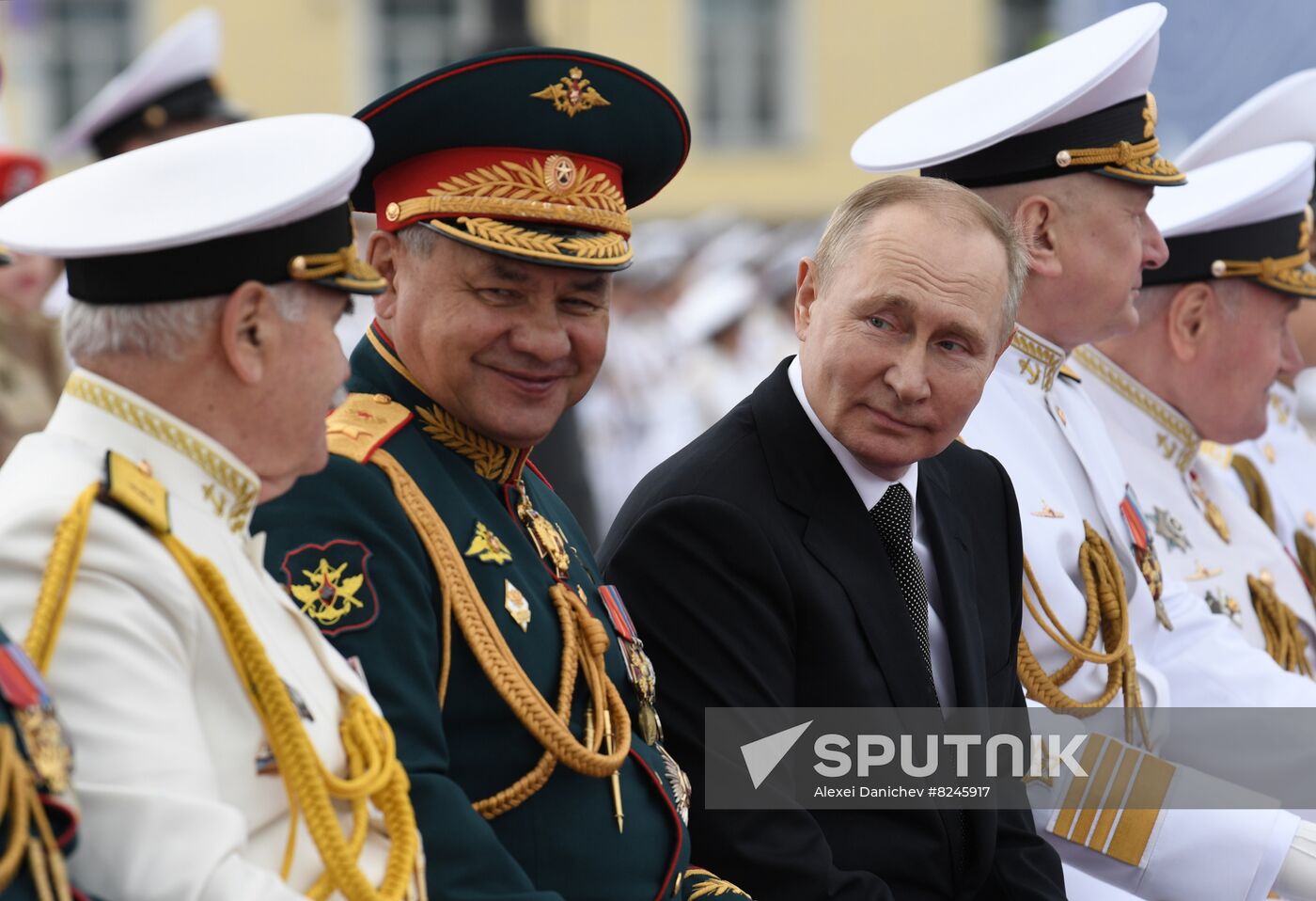 Russia Putin Navy Day