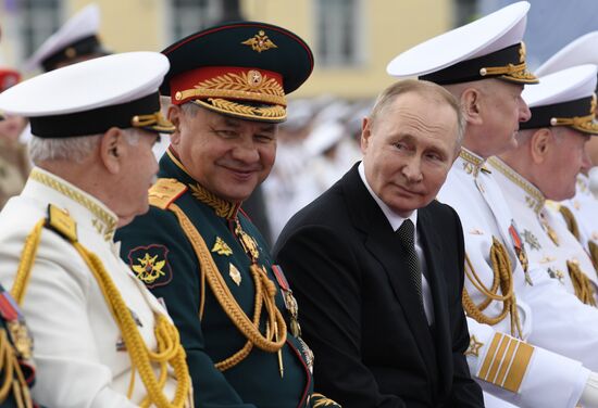Russia Putin Navy Day
