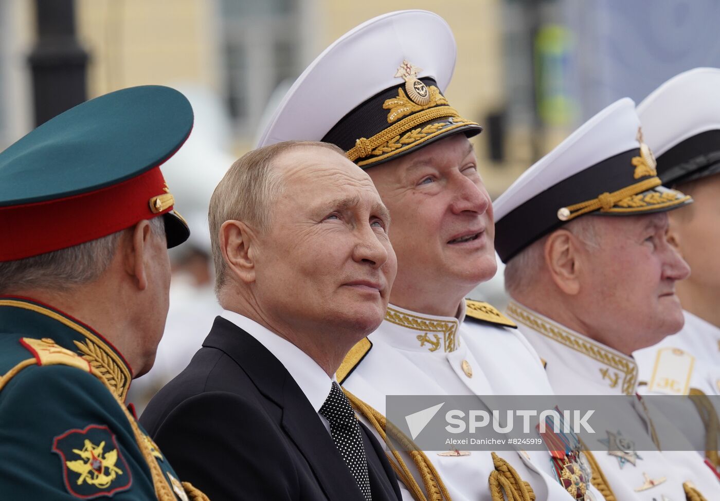 Russia Putin Navy Day