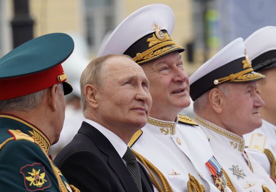 Russia Putin Navy Day