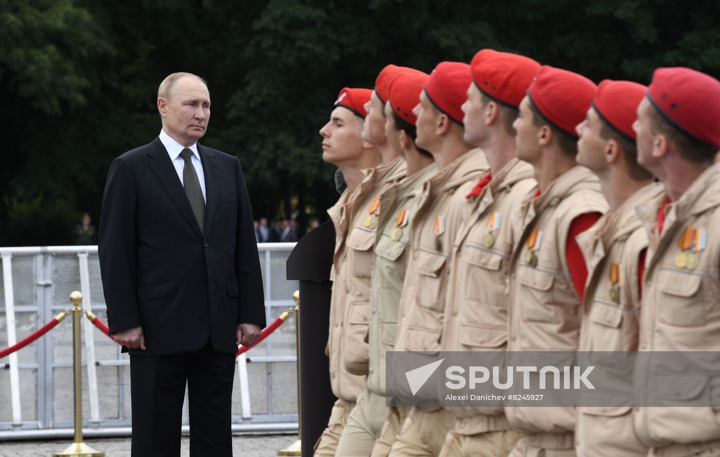 Russia Putin Navy Day